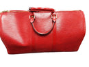 Louis Vuitton Keepall 50 Epi Red