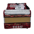 Hohner Corona 2 Red Button Accordion