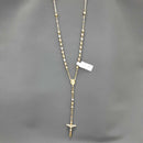 Tricolor Gold 10k (.417) 17.3 grams 34 inch