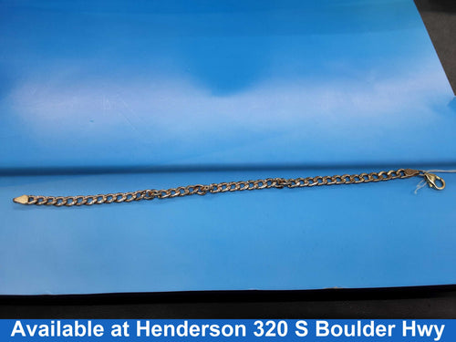Bracelet - Yellow Gold 10k (.417) 5.7 grams 8 inch