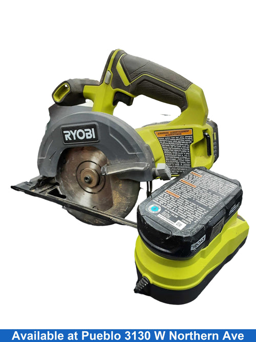 Ryobi Pcl500 Green Cordless Circular Saw