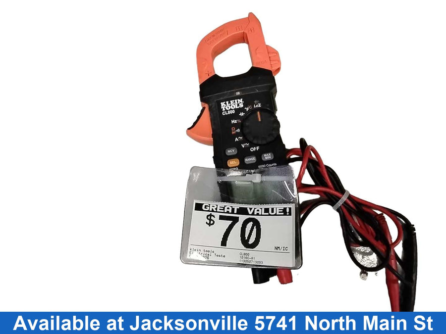 Klein Tools Cl800 Black Electrical Testing Instrument