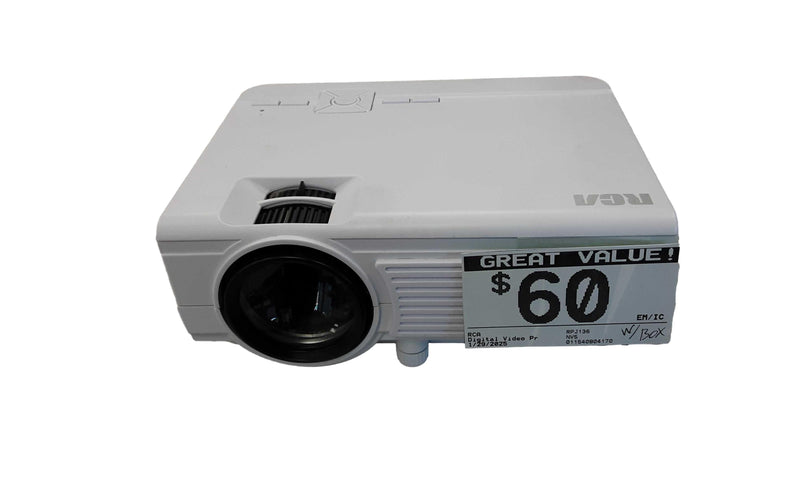 Rca Rpj136 White Home Media Projector