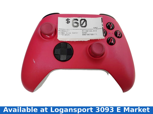 Microsoft M1138144-006 Pink Gaming Controller