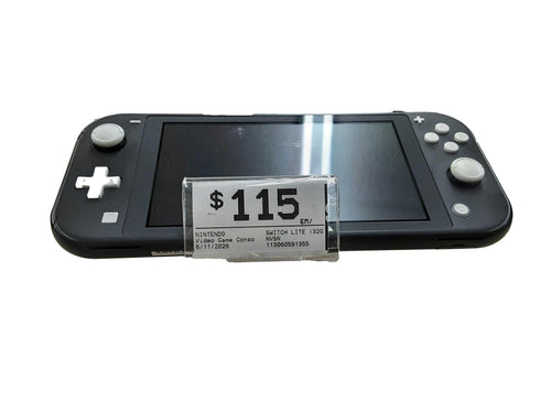 Nintendo Switch Lite (32gb) 32 Gb Gray Video Game Console