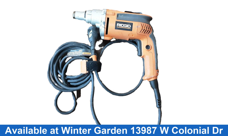 Ridgid R6000 Orange Corded Right-Angle Drill