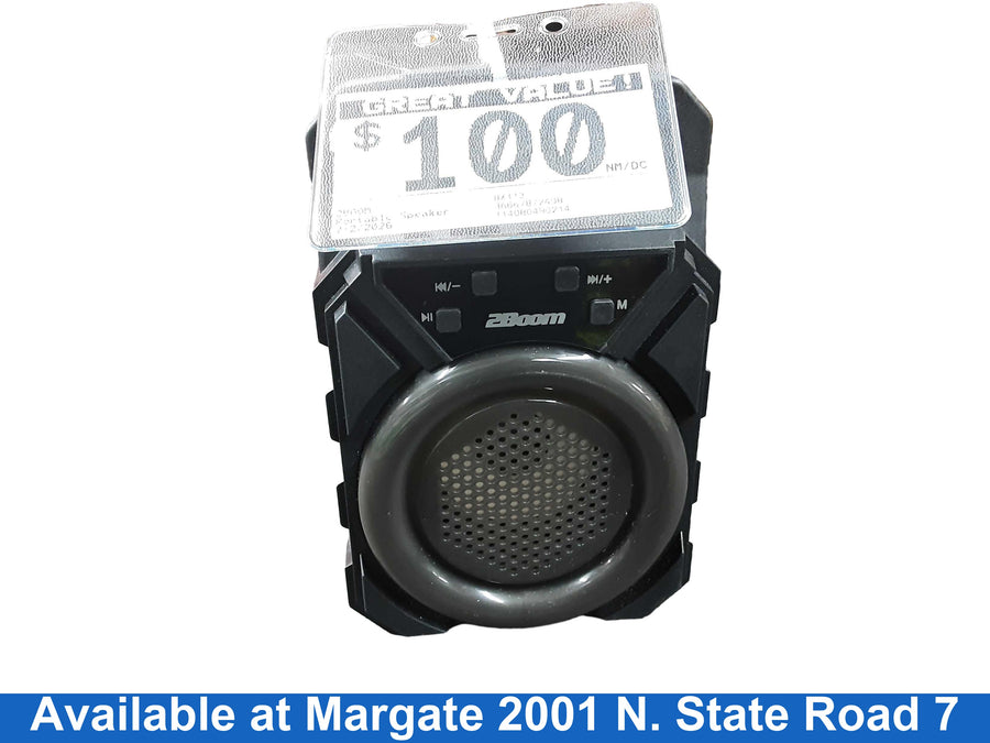 2boom Bx113 Black Portable Speaker