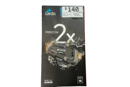 Cardo Freecom 2x Black Stereo Headphone