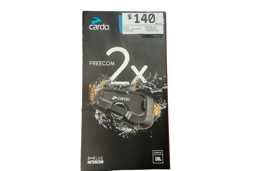Cardo Freecom 2x Black Stereo Headphone