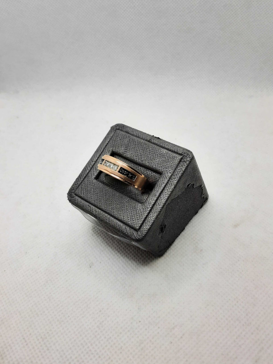 Ring - Wedding Band - Rose Gold 14k (.585) 5 grams Size 10
