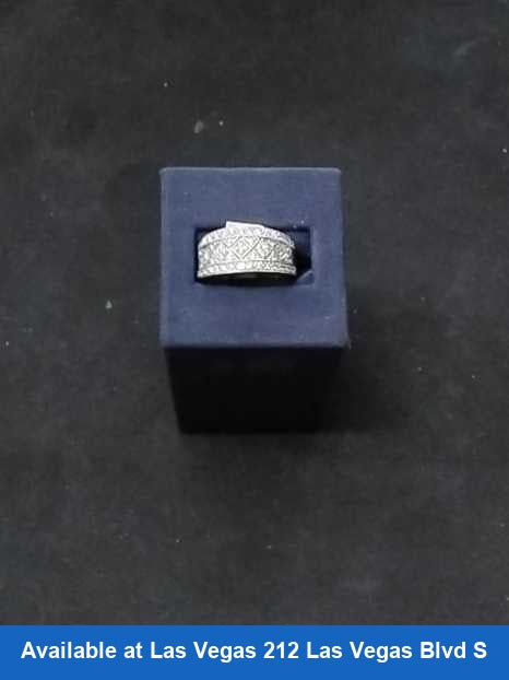Men's Ring - White Gold 14k (.585) 6.1 grams Size 20