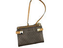 Michael Kors Karla Crossbody Brown Purse / Handbag