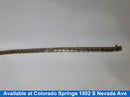 Tennis Bracelet - White Gold 10k (.417) 14.2 grams 8 inch