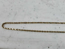 Rope Chain - Yellow Gold 14k (.585) 4.9 grams 23 inch