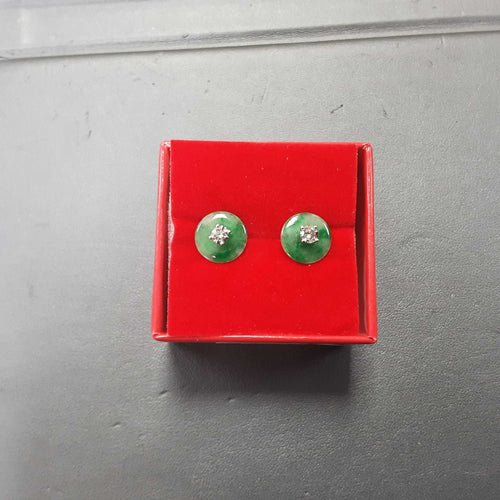 Double Stud Earring - Yellow Gold 18k (.750) 4 grams