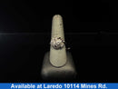 Women's Ring - White Gold 10k (.417) 4.4 grams Size 7