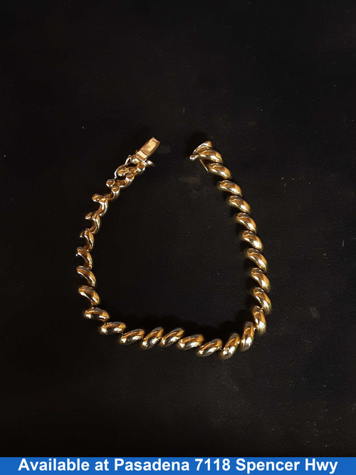 Bracelet - Yellow Gold 14k (.585) 14.2 grams 6 inch