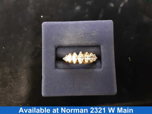 Women's Ring - Yellow Gold 10k (.417) 4.2 grams Size 6