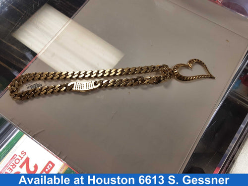 Cuban Link Chain - Yellow Gold 10k (.417) 25.9 grams 18 inch