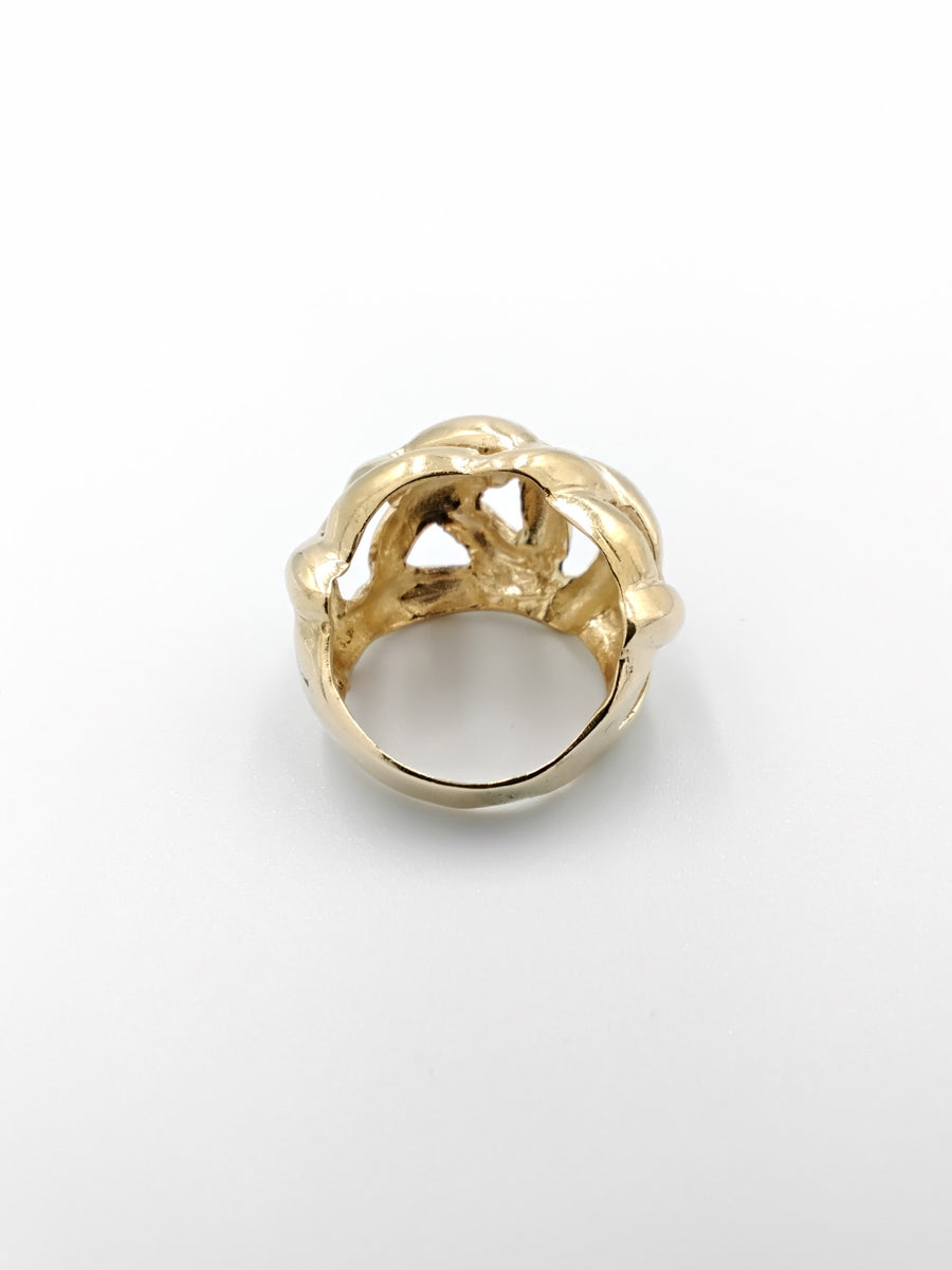 Women's Ring - Yellow Gold 10k (.417) 5.7 grams Size 5