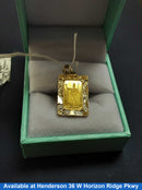 Symbol Pendant - Yellow Gold 18k (.750) 2.7 grams