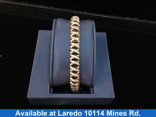 Cuban Link Bracelet - Yellow Gold 10k (.417) 14.1 grams 7 inch