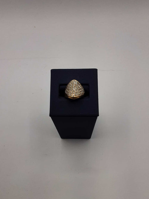 Women's Ring - Yellow Gold 10k (.417) 4.7 grams Size 20
