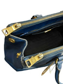 Prada Medium Prada Galleria Leather Blue Purse / Handbag