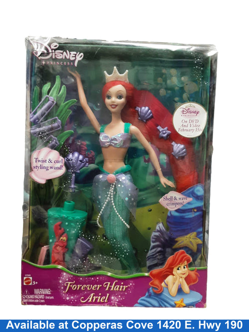 Barbie 2004 Forever Hair Ariel Multi-color Other Collectible