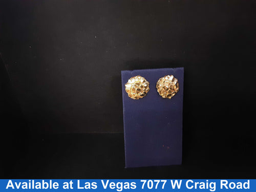 Filigree Earrings - Yellow Gold 10k (.417) 2 grams
