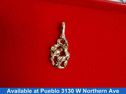 Nugget Pendant - Yellow Gold 10k (.417) 1.8 grams