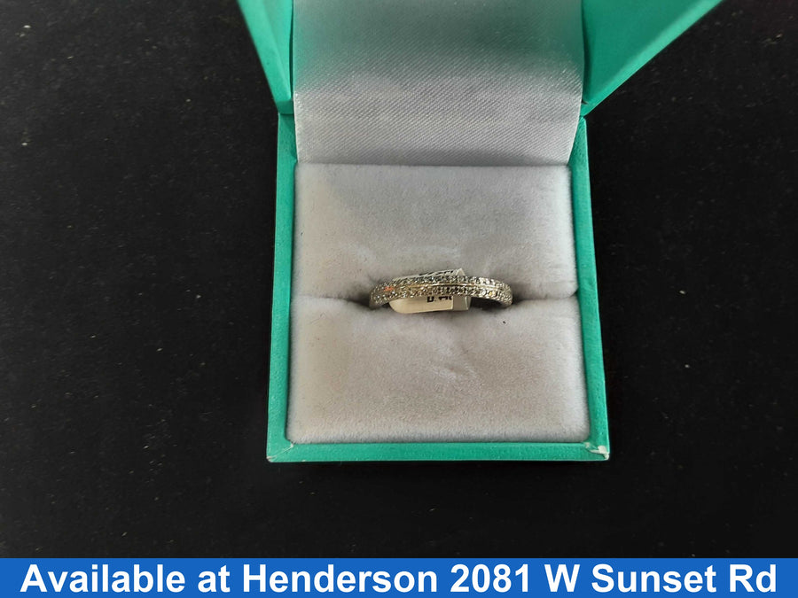 Ring - Wedding Band - White Gold 14k (.585) 3.3 grams Size 20