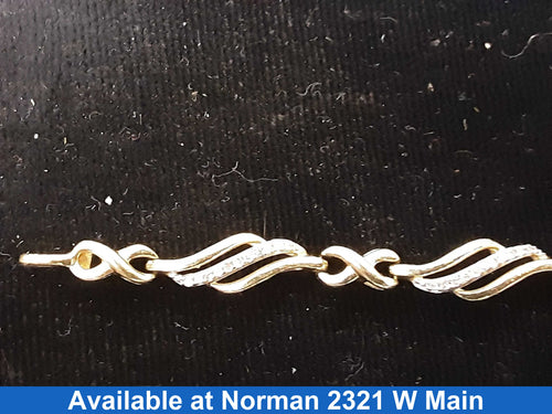 Link Bracelet - Yellow Gold 10k (.417) 5.5 grams 7 inch