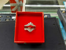 Women's Ring - White Gold 14k (.585) 4.6 grams Size 8.5