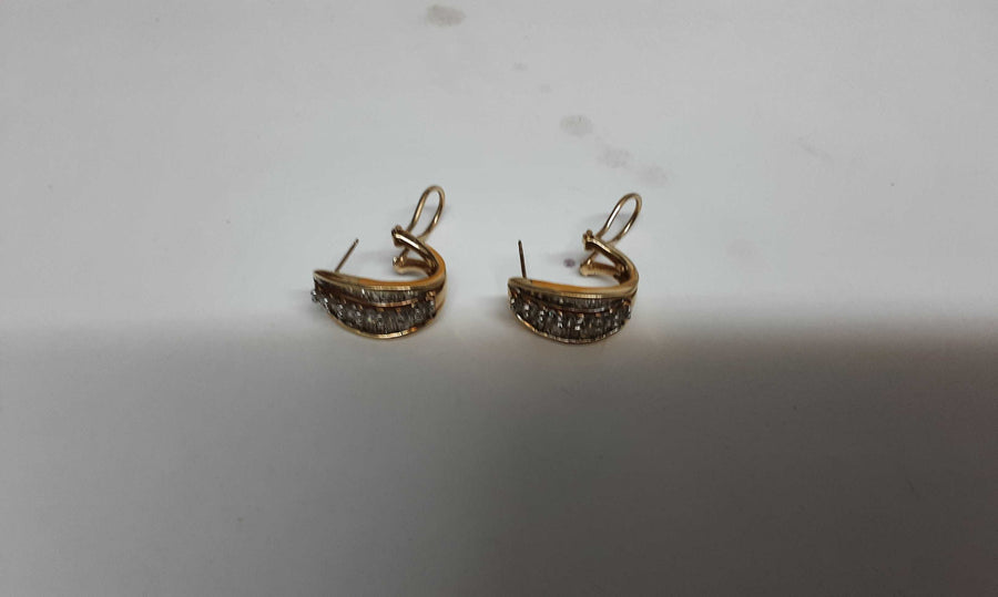 Earrings - Yellow Gold 14k (.585) 8 grams