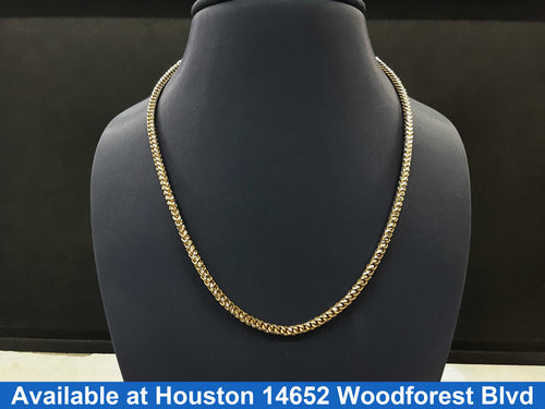 Rope Chain - Yellow Gold 10k (.417) 20.3 grams 22 inch