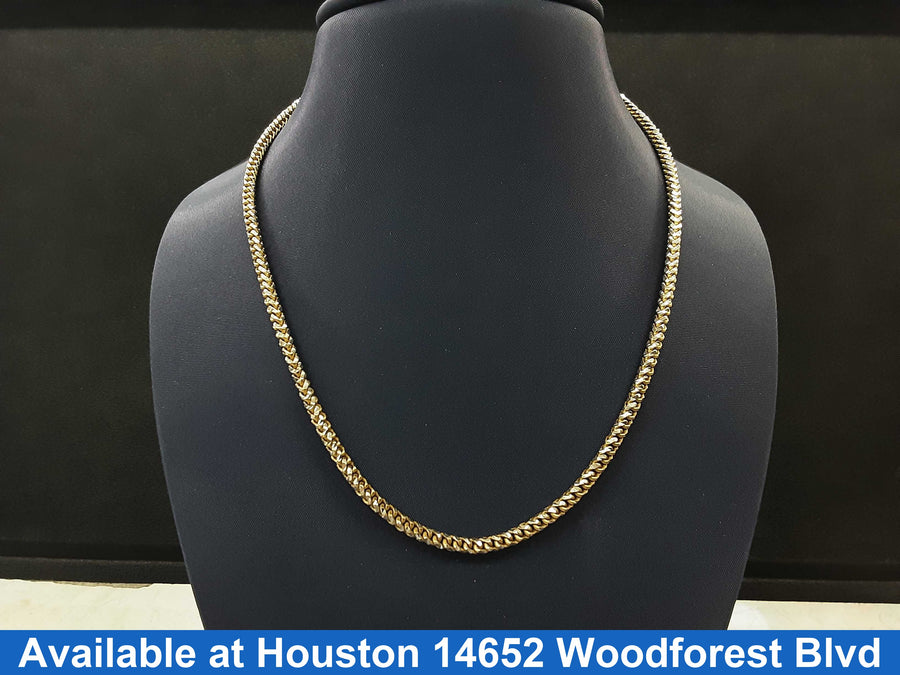 Rope Chain - Yellow Gold 10k (.417) 20.3 grams 22 inch