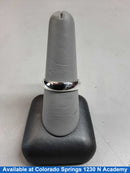 Ring - Wedding Band - Silver 3.8 grams Size 8.5