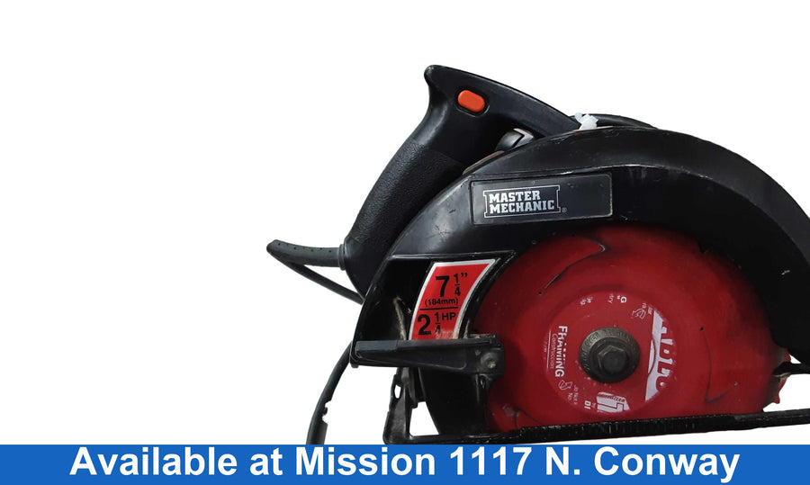 Master Mechanic Mm8550 Black Corded Circular Saw