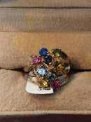 Women's Ring - Mother's - Yellow Gold 10k (.417) 4.3 grams Size 7.5