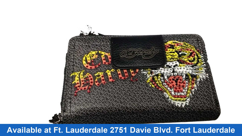 Ed Hardy Ehw521-42-003 Black Purse / Handbag