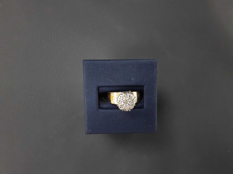 Women's Ring - Yellow Gold 10k (.417) 3.9 grams Size 8