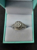 Women's Ring - White Gold 10k (.417) 6.3 grams Size 7