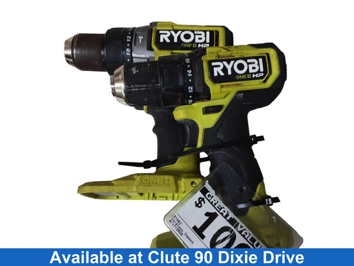 Ryobi Psbdd01 Green Cordless Impact Drill