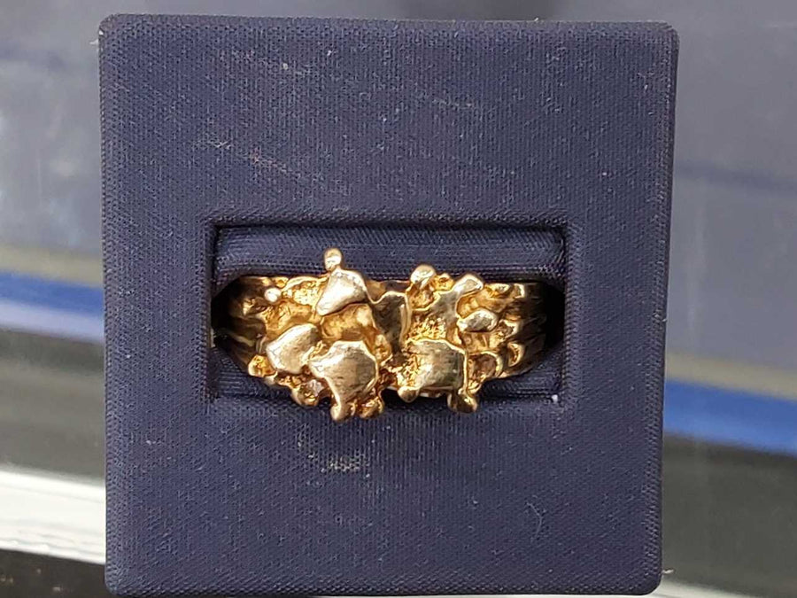 Men's Ring - Yellow Gold 10k (.417) 7.5 Grams Size 12