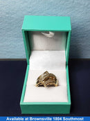 Women's Ring - Yellow Gold 10k (.417) 5.3 grams Size 8