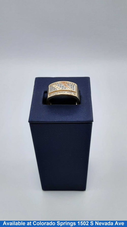 Men's Ring - Yellow Gold 14k (.585) 6.1 grams Size 10
