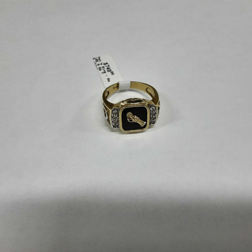 Men's Ring - Yellow Gold 10k (.417) 6.6 grams Size 9