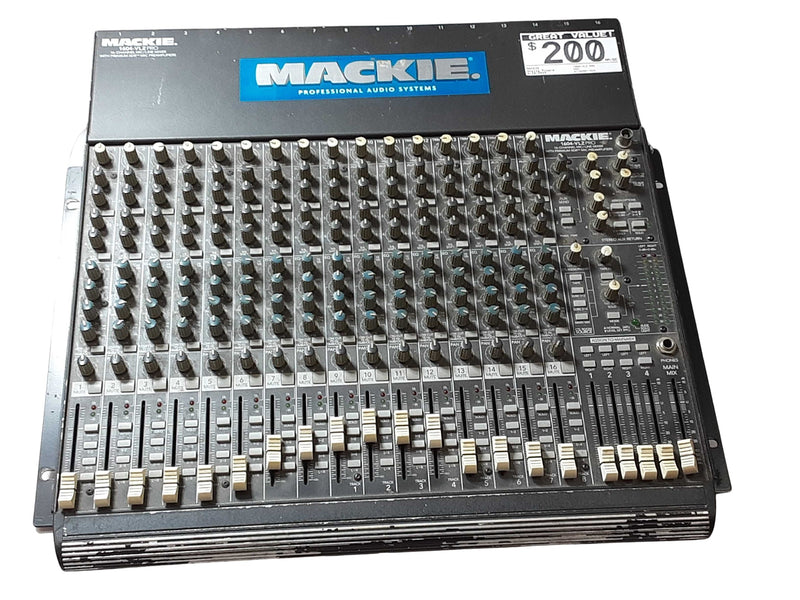 Mackie 1604-vlz Pro 16-channel Mic/line Mixer – EZPAWN