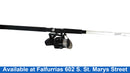 Shakespeare Abws100-2mh White Fishing Rod & Reel Combo
